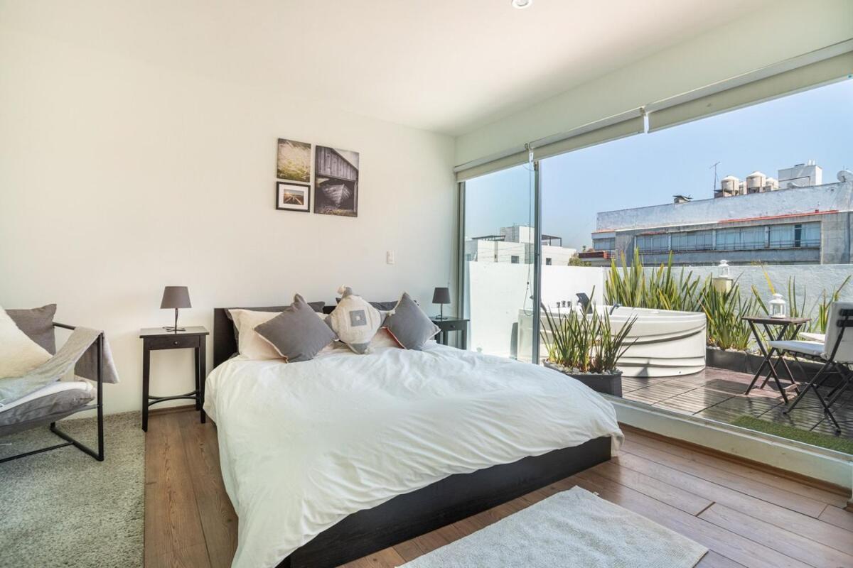 Apartment In Reforma Private Jacuzzi And Terraces Mexico City
